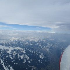 Flugwegposition um 08:55:54: Aufgenommen in der Nähe von Gemeinde Haus, Österreich in 3775 Meter
